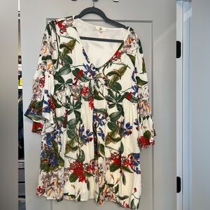 ENTRO FLORAL TUNIC DRESS